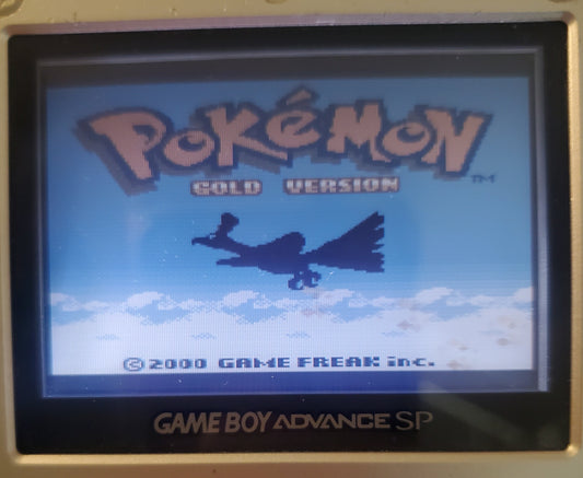 Pokemon Gold GBC Video Game Cartidge Game Boy Color 2000