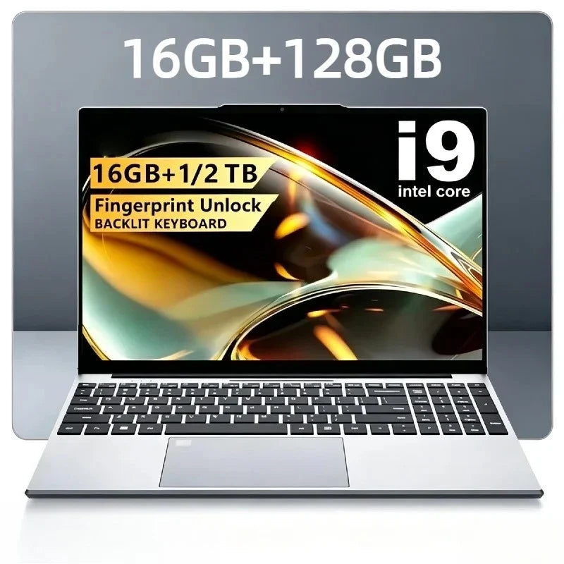 Intel i9 10980HK 15.6 Inch 4K Laptop 32GB DDR4 2TB SSD Fingerprint Unlock WiFi 6 Gaming Ultrabook Pro Max Speed