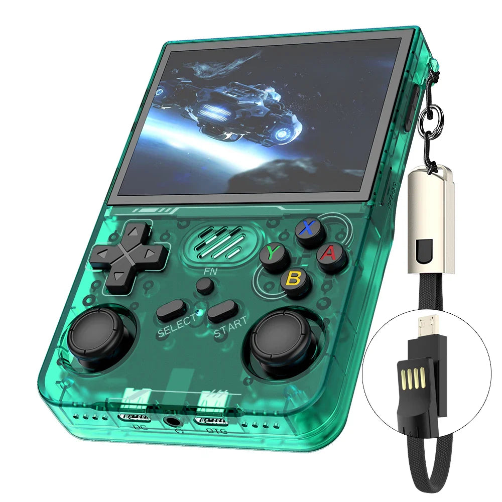Retro Handheld Game Console 3.5-Inch (8.9 cm) IPS Portable Pocket Video Player Wi-Fi 15,000+ Games ArkOS Kid Gift