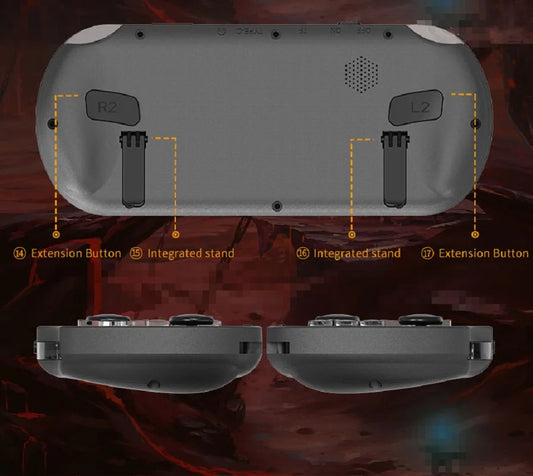 4.5-Inch (11.4 cm) IPS Handheld Wireless Game Console — 20,000 Games, 1.2GHz Dual-Core, 64GB, 800mAh