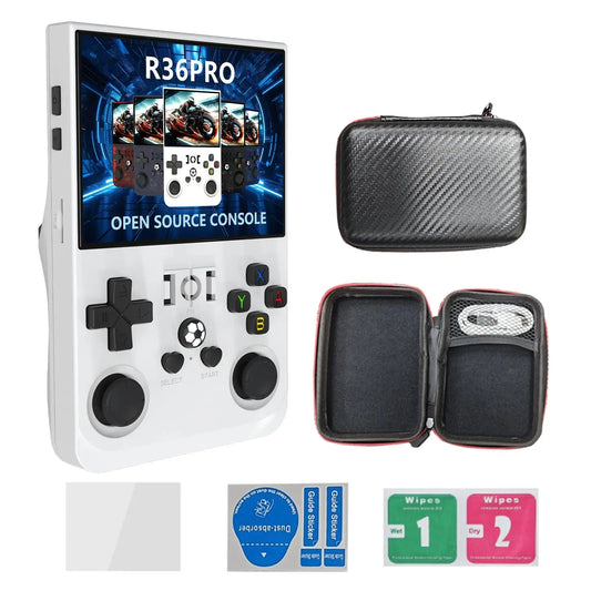 128GB Retro Handheld Game Console – 3.5-inch (8.9 cm) 640x480, Preloaded 15,000 Classic Games, Portable Video Game Player