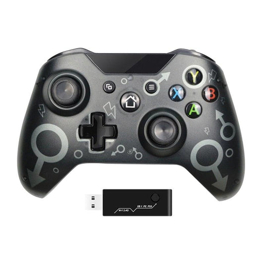 Best Quality Black 2.4G Wireless Joystick Gamepad Controller Compatible With Pc Smartphones Tablets Laptops Monitors