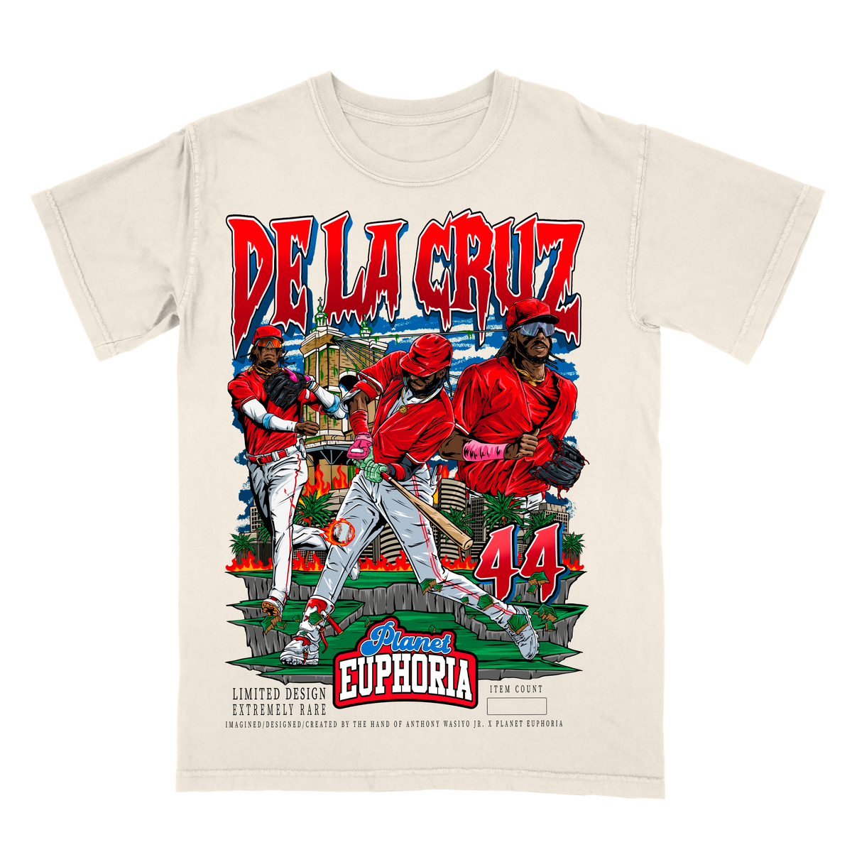 Youth Elly De La Cruz V2 Limited Edition MLB Player Graphic T-Shirt