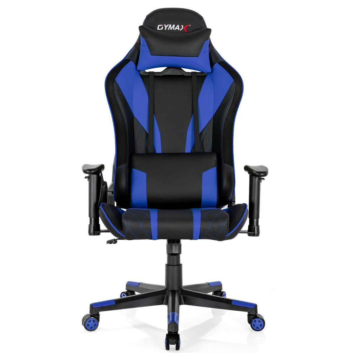 Gaming Chair Adjustable Swivel Computer Chair with Dynamic LED Lights