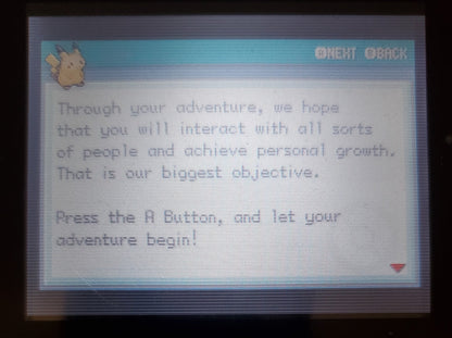 Pokemon Moemon Fire Red GBA ROM Hack Video Game Custom Gameboy Advance