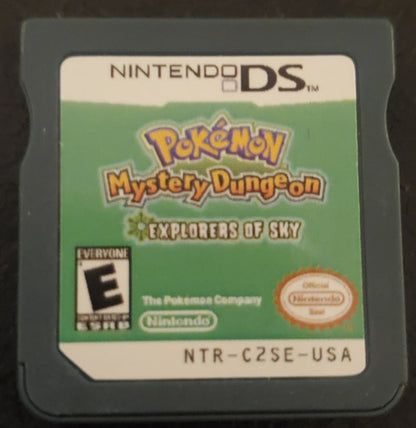Pokemon Explorers of Sky NDS Video Game Cartridge Nintendo DS 2009