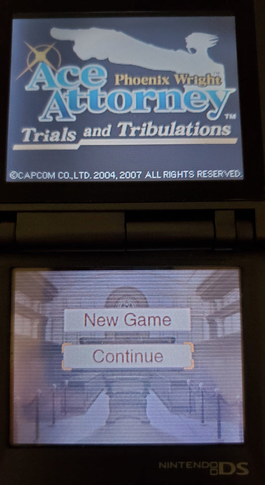 Phoenix Wright Ace Attorney Trials & Tribulations Game Nintendo DS NDS