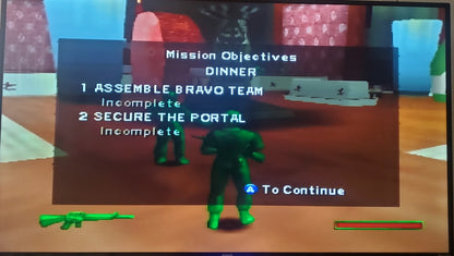 Army Men Sarge's Heroes 2 N64 Nintendo 64 Video Game Cartridge 2000