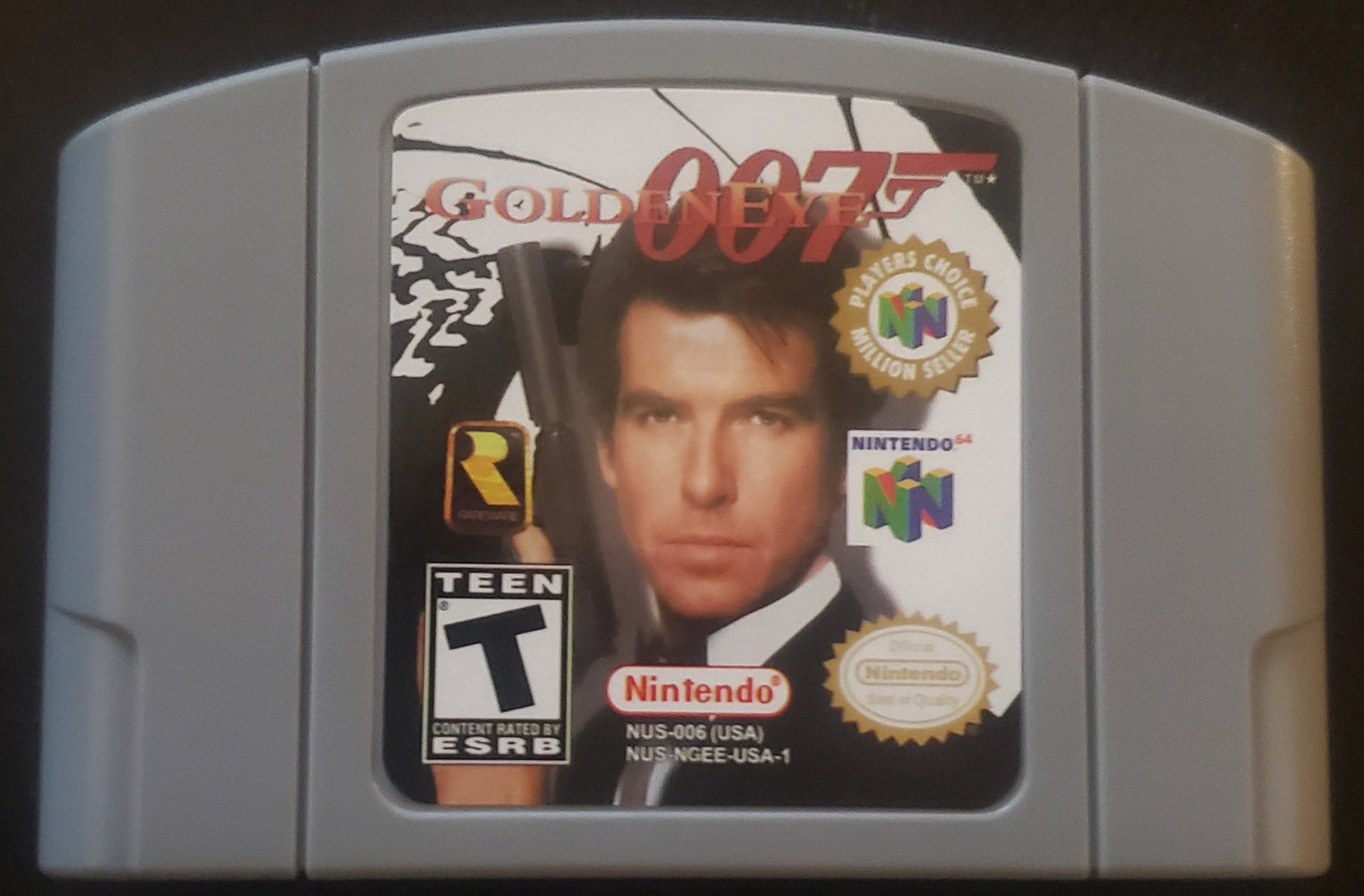 Goldeneye 007 N64 Nintendo 64 Video Game Cartridge 1997
