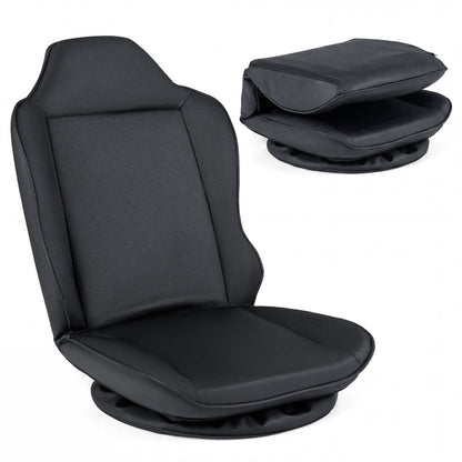 360° Swivel Floor Gaming Chair with Adjustable Backrest