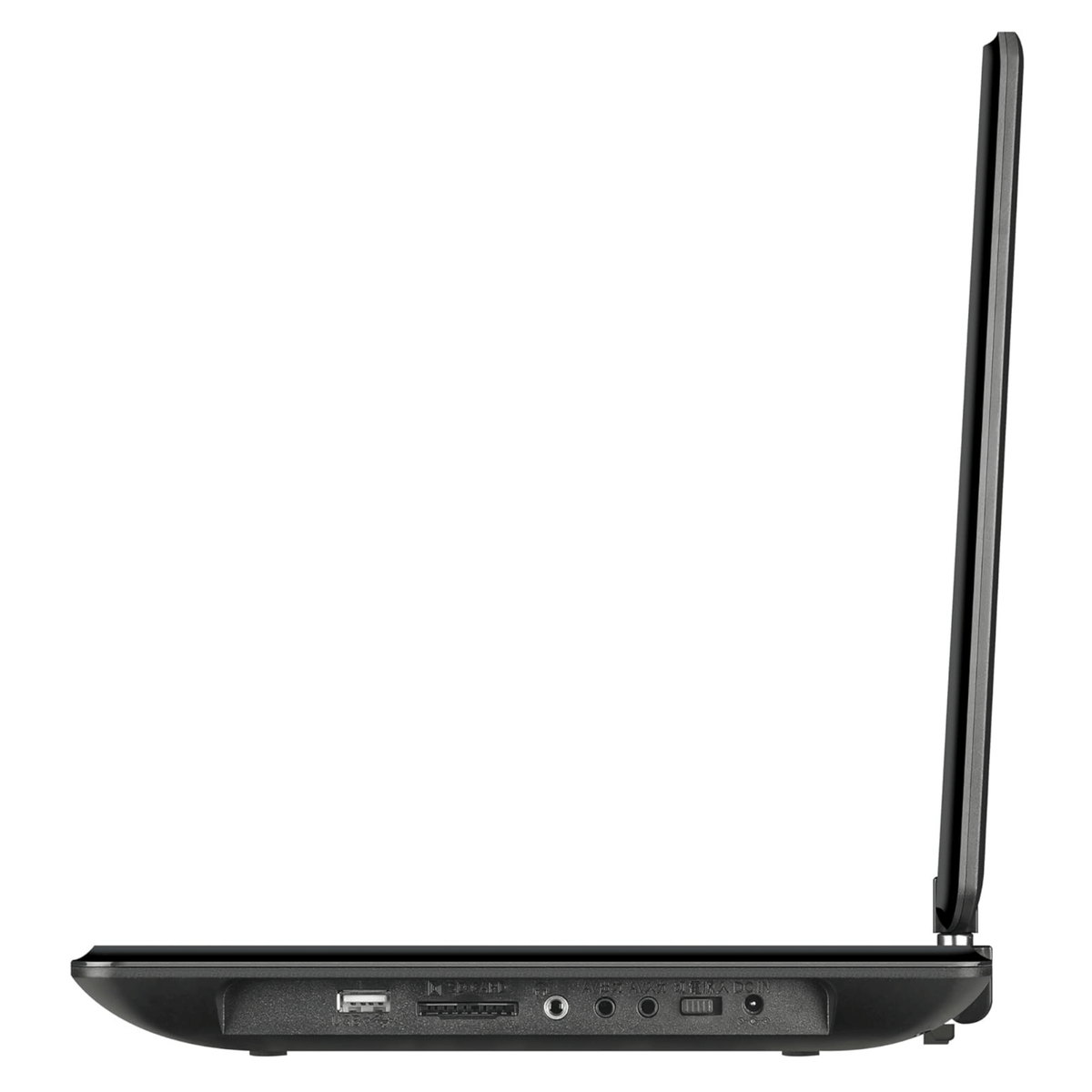 Supersonic 14-Inch Portable LED DVD Player with Built-in Hybrid TV Tuners ACDC Compatible