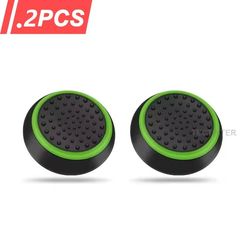 4PCS Silicone Thumbstick Grip Caps | Universal Joystick Covers for PS5, PS4, Xbox, Steam Deck, and Switch Pro Controllers