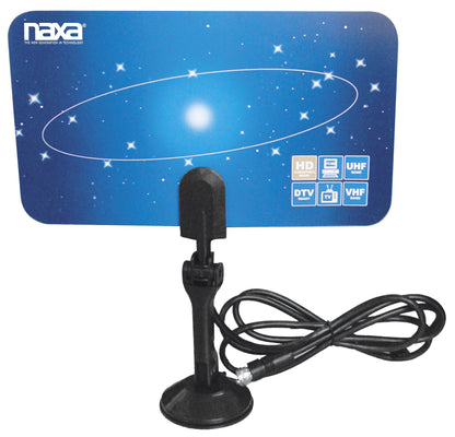 Naxa Ultra-Thin Flat Panel Style Powered Antenna For HDTV and ATSC Digital TV