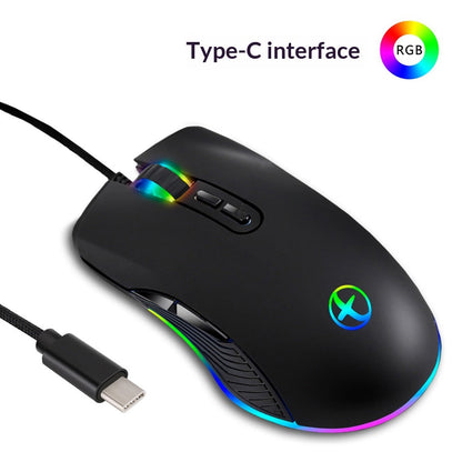 Ergonomic Design Wired RGB Professional Gaming Mouse Optical Gamer Mice Adjustable DPI Mouse With Backlight For Computer
