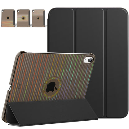 MoKo for iPad (A16) 11th Generation Case 11 Inch 2025, iPad 10th Generation Case 10.9 Inch 2022, Slim Stand Hard PC Translucent Back Shell Smart Cover, Support Touch ID, Auto Wake/Sleep, Navy Blue
