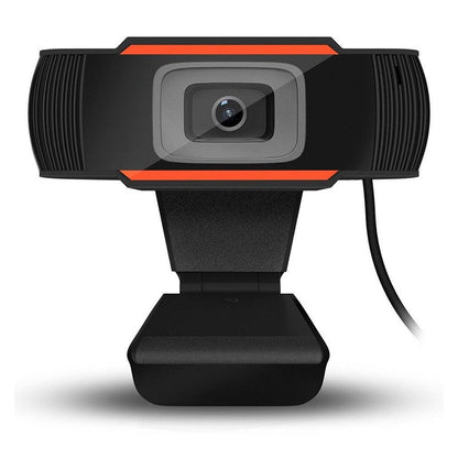 720p HD Webcam with Mic Rotatable PC Desktop Web Camera Cam Mini Computer WebCamera Cam Video Recording Work Video Calling and Recording For Camera Desktop OR Laptop Gaming Conferencing & Working