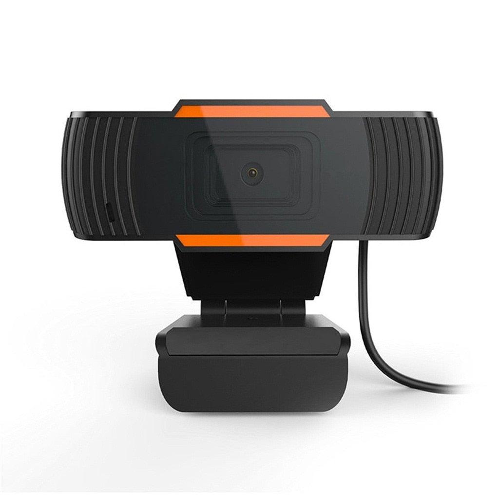 720p HD Webcam with Mic Rotatable PC Desktop Web Camera Cam Mini Computer WebCamera Cam Video Recording Work Video Calling and Recording For Camera Desktop OR Laptop Gaming Conferencing & Working