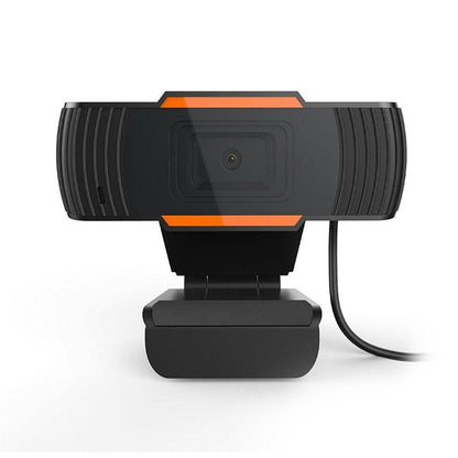 720p HD Webcam with Mic Rotatable PC Desktop Web Camera Cam Mini Computer WebCamera Cam Video Recording Work Video Calling and Recording For Camera Desktop OR Laptop Gaming Conferencing & Working