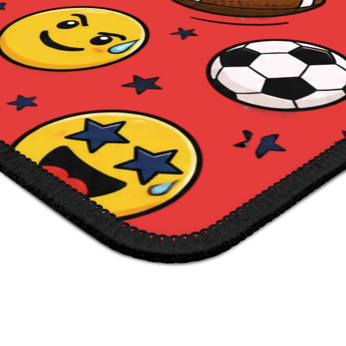 Back-to-School Sports Emoji Gaming Mouse Pad