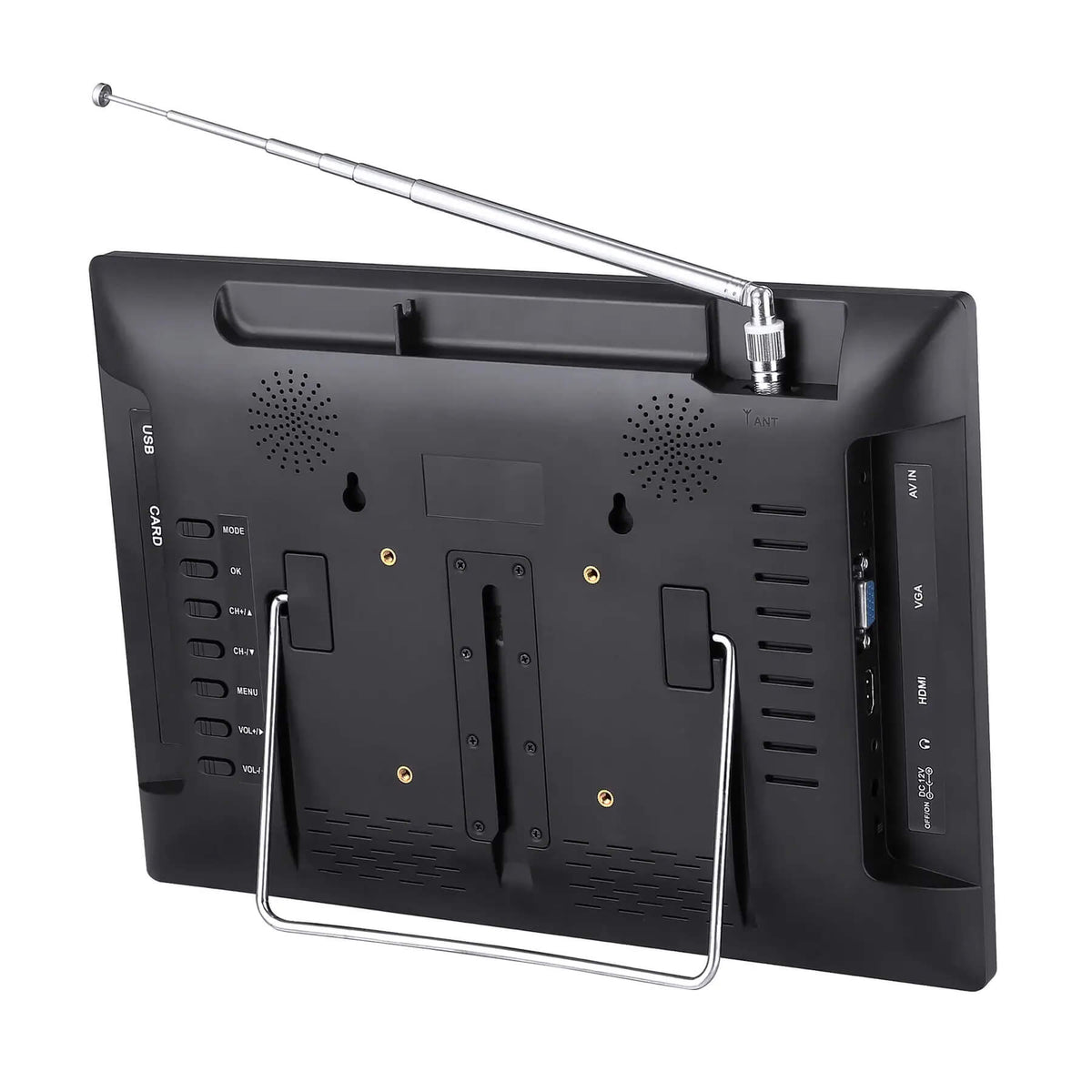 Supersonic 13.3" Portable Digital LED TV with USB, SD & HDMI Inputs & 12-Volt ACDC Compatible