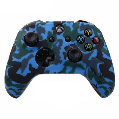 New Camouflage Silicone Gamepad Cover+2 Joystick Caps For Controller Silicone Cover Skins Protector Case Accessories For Wireless/Wired Gamepad Joystick