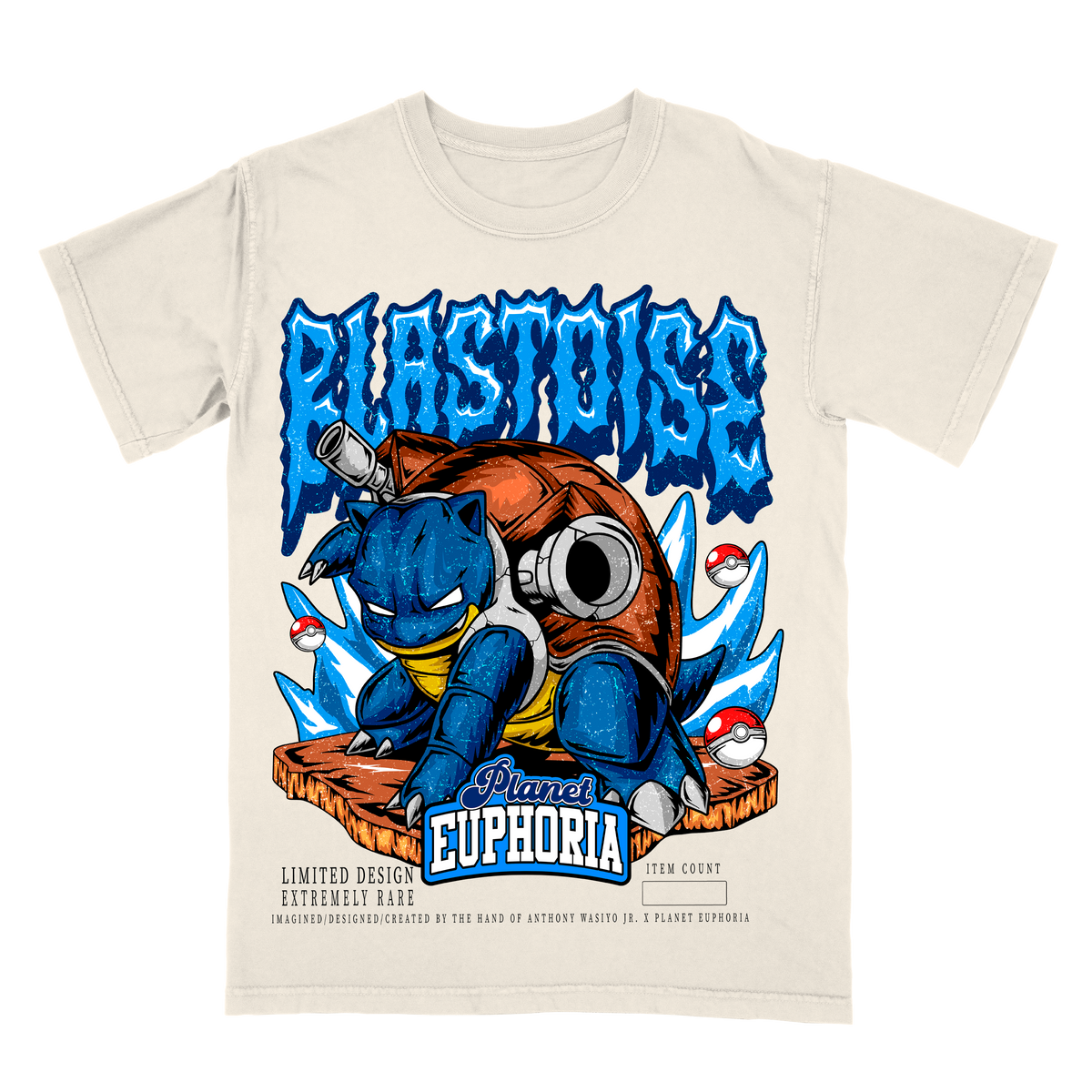 Blastoise Limited Edition Graphic T-Shirt