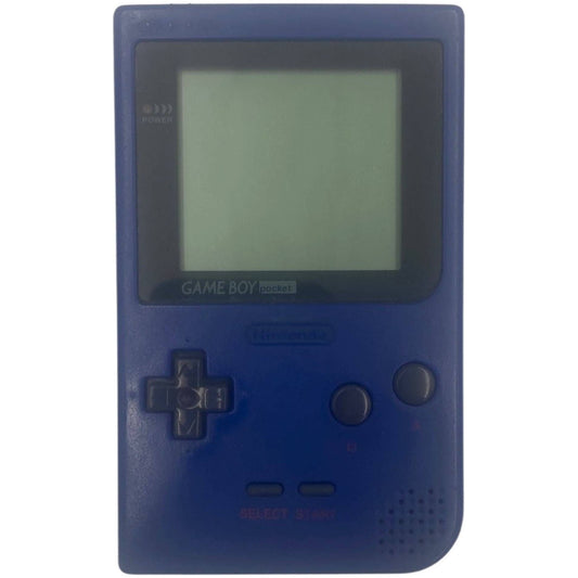 Blue Game Boy console on a white background