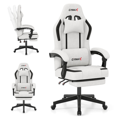 Ergonomic Video Game Chair with Headrest for Home Office