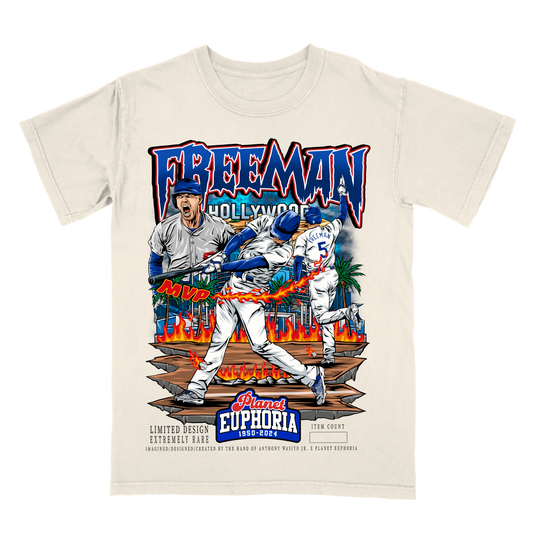 Freddie Freeman V2 Limited Edition MLB Player Graphic T-Shirt