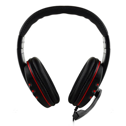 Gaming Headphones 3.5mm Wired Game Headset Noise Canceling Earphone with Microphone Volume Control for PC Laptop Smart Phone