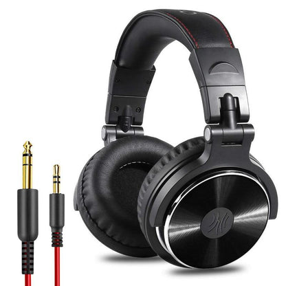 Proffesional Studio Luxury STEVVEX  Headphones Hifi Studio DJ Headphone Wired Monitor Music Gaming Headset Earphone For Phone Computer PC With Mic