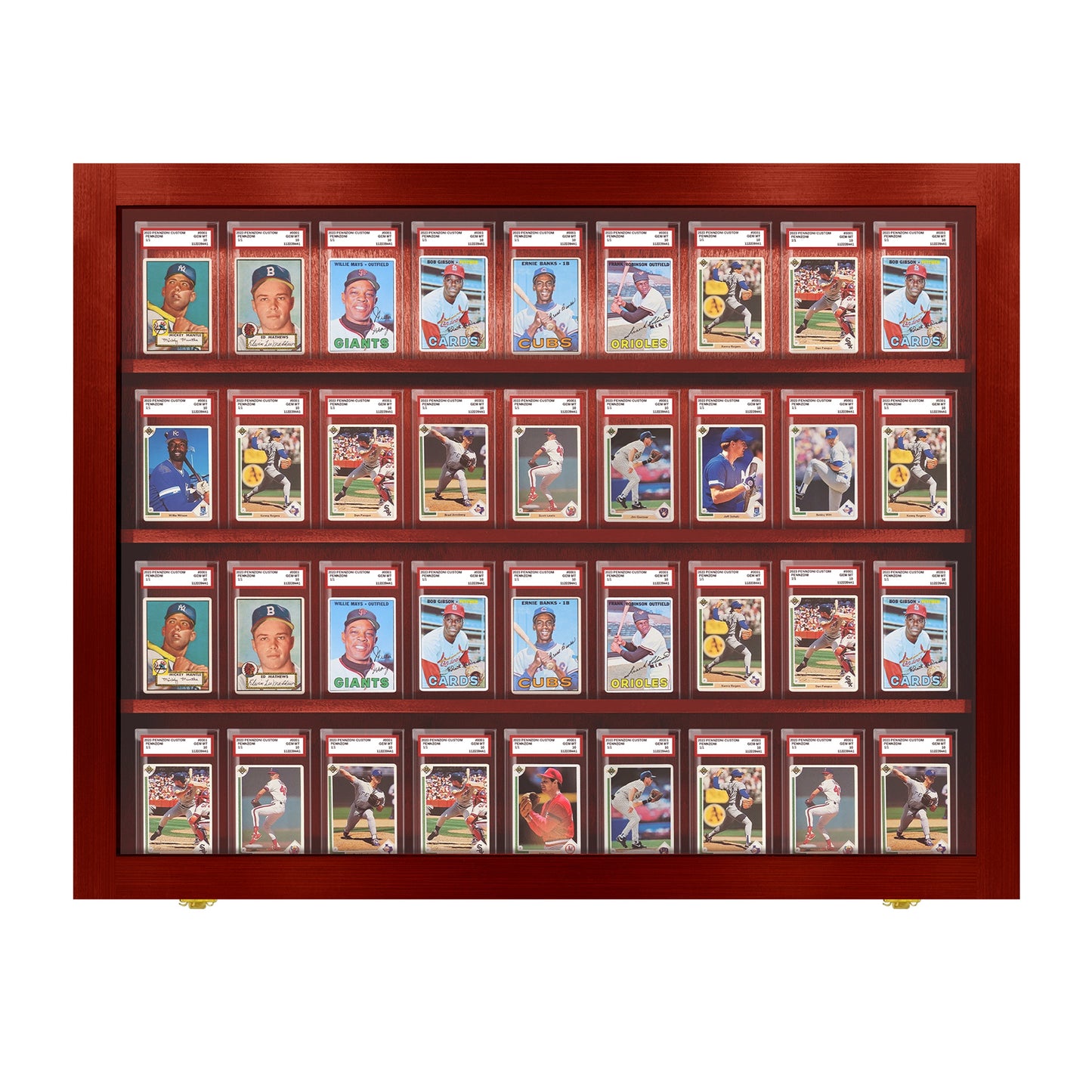 36 Graded PSA - Card Display