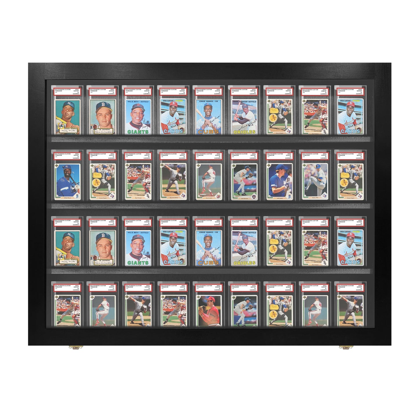 36 Graded PSA - Card Display