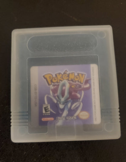 Pokemon Crystal GBC Gameboy Color Video Game Cartridge 2001