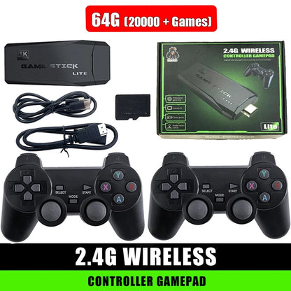 58000 Games Handheld Console – 256GB 4K TV Wireless Gamepad