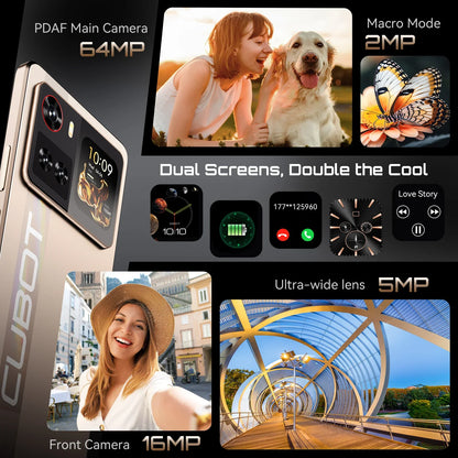 5G Smartphone Android 15 – Dimensity 7025 Octa-Core, 6.88-inch 120Hz IPS, 16GB (8+8) RAM & 256GB, 64MP Triple Camera, 5100mAh 33W Fast Charge