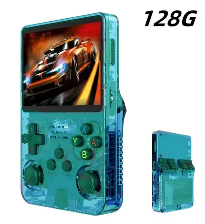 Retro Handheld Game Console 3.5-inch IPS | 15,000+ Games | Linux Portable Pocket Player | Dual RAM | 64GB/128GB