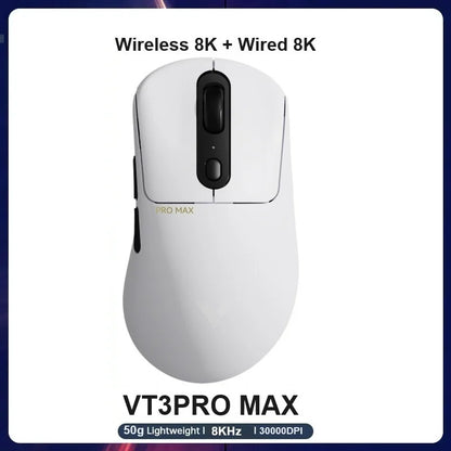 Wireless Gaming Mouse 59g (2.08 oz) Ultra-Light 8KHz (8000Hz) Polling 26,000 DPI 9 Programmable Buttons Ultimate Optical Sensor
