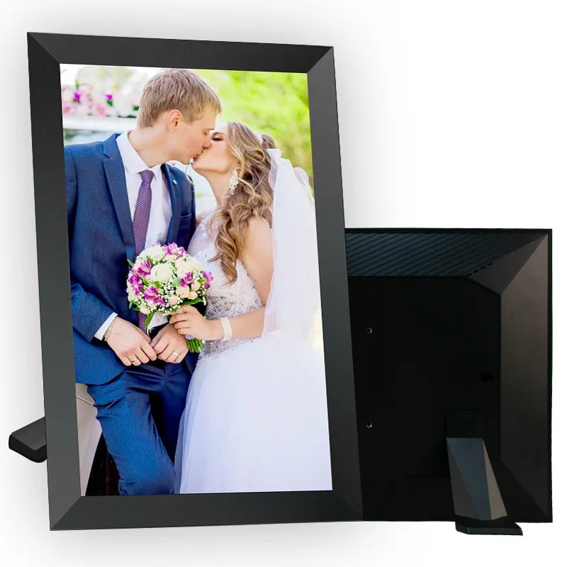 15.6-Inch (39.6 cm) 1080P WiFi Touch IPS Digital Photo Frame – 32GB or 32GB+64GB, SD/USB, Frameo Support