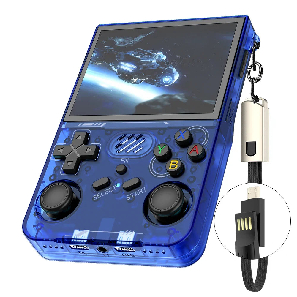 Retro Handheld Game Console 3.5-Inch (8.9 cm) IPS Portable Pocket Video Player Wi-Fi 15,000+ Games ArkOS Kid Gift