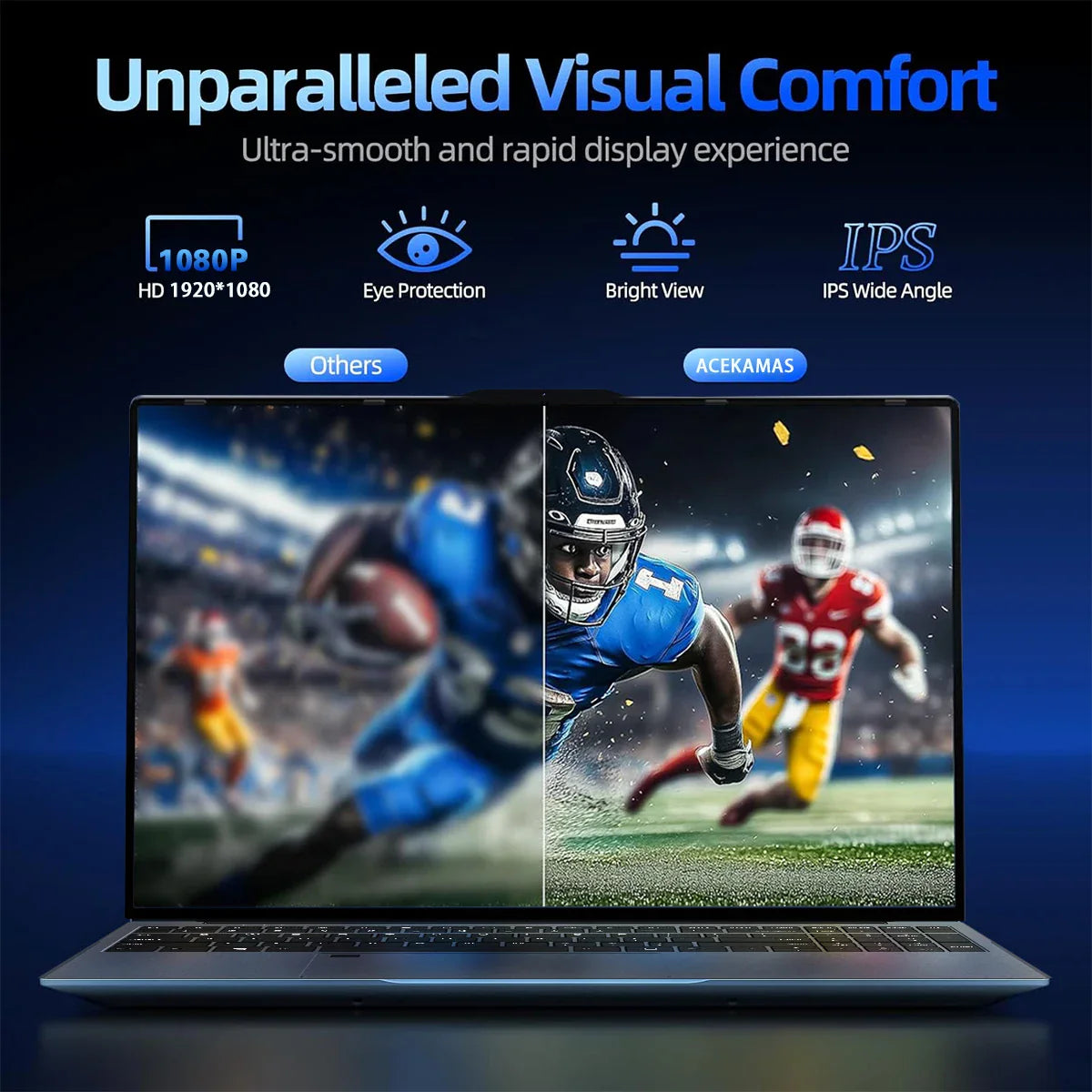 15.6" (39.6 cm) FHD Laptop - Intel Core i7/i3, 16GB DDR4, 1TB SSD, Windows 11 Pro, IPS, Backlit Keyboard, Fingerprint Reader