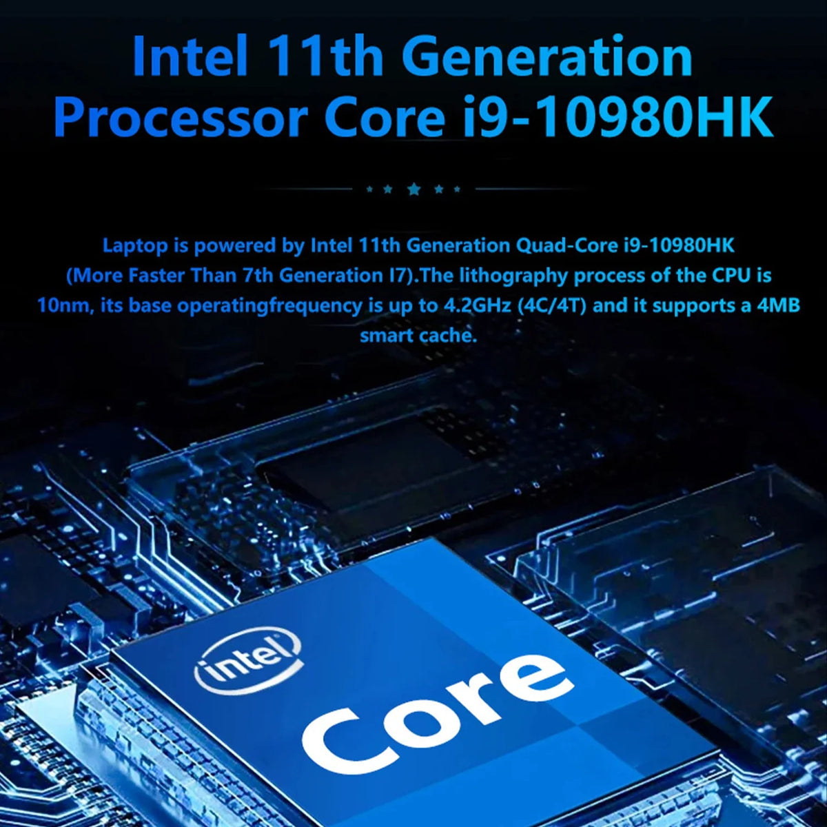 Intel i9 10980HK 15.6 Inch 4K Laptop 32GB DDR4 2TB SSD Fingerprint Unlock WiFi 6 Gaming Ultrabook Pro Max Speed