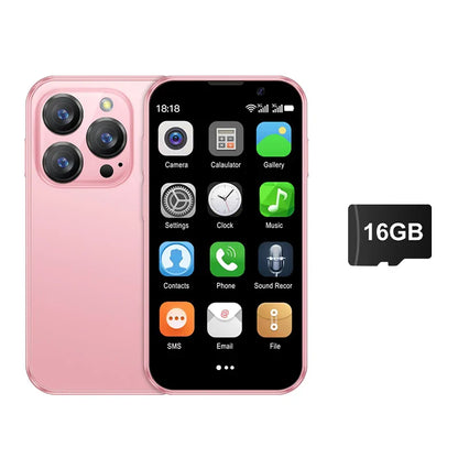 Mini 3.0-inch (7.6 cm) Android 9 Smartphone — 2GB RAM 16GB ROM, Dual SIM, 3G, Type-C, Face Unlock