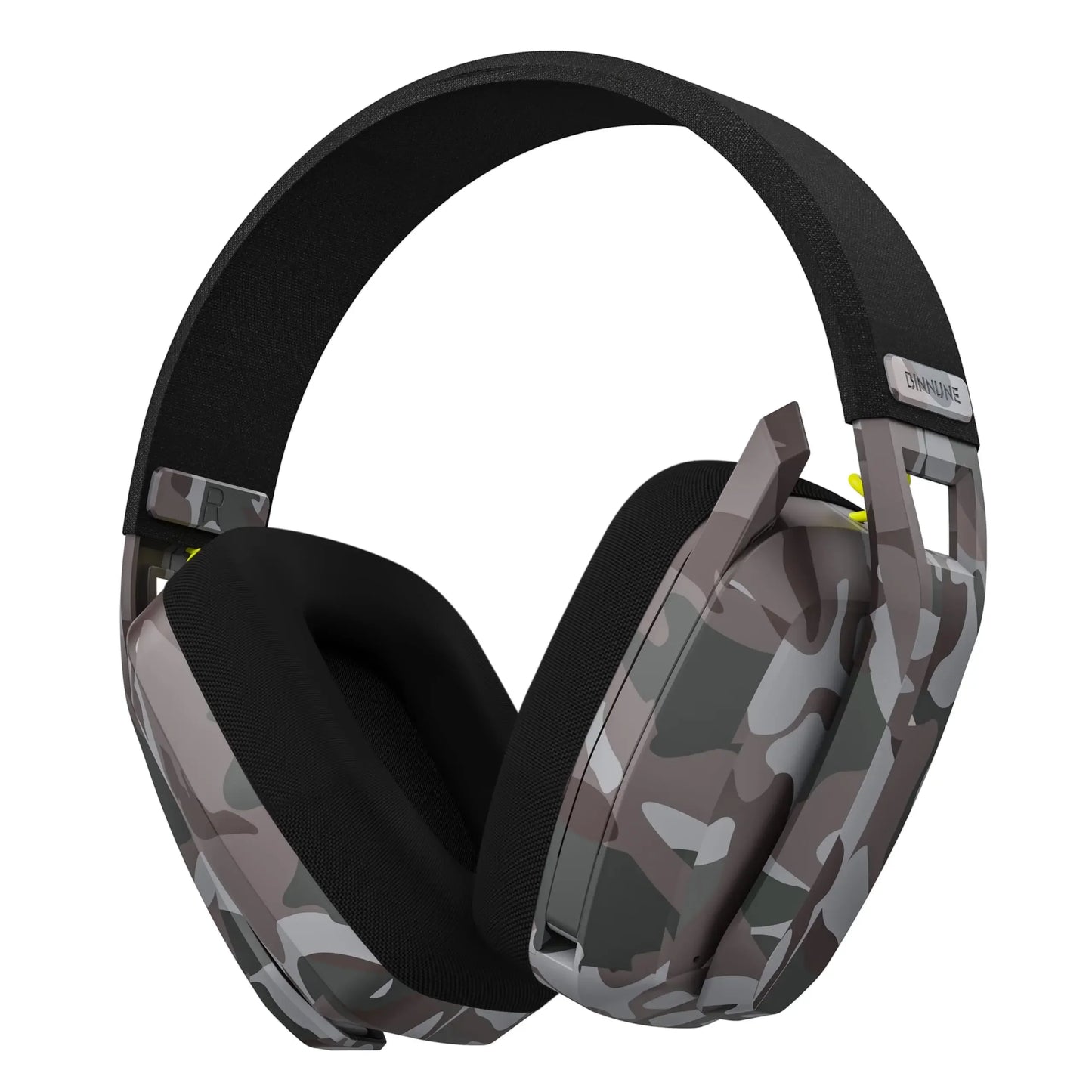 BINNUNE BW06 2.4GHz Bluetooth Gaming Headset with Mic for PS5 PS4 PC Mac Playstation Wireless Gaming headphone with Microphone