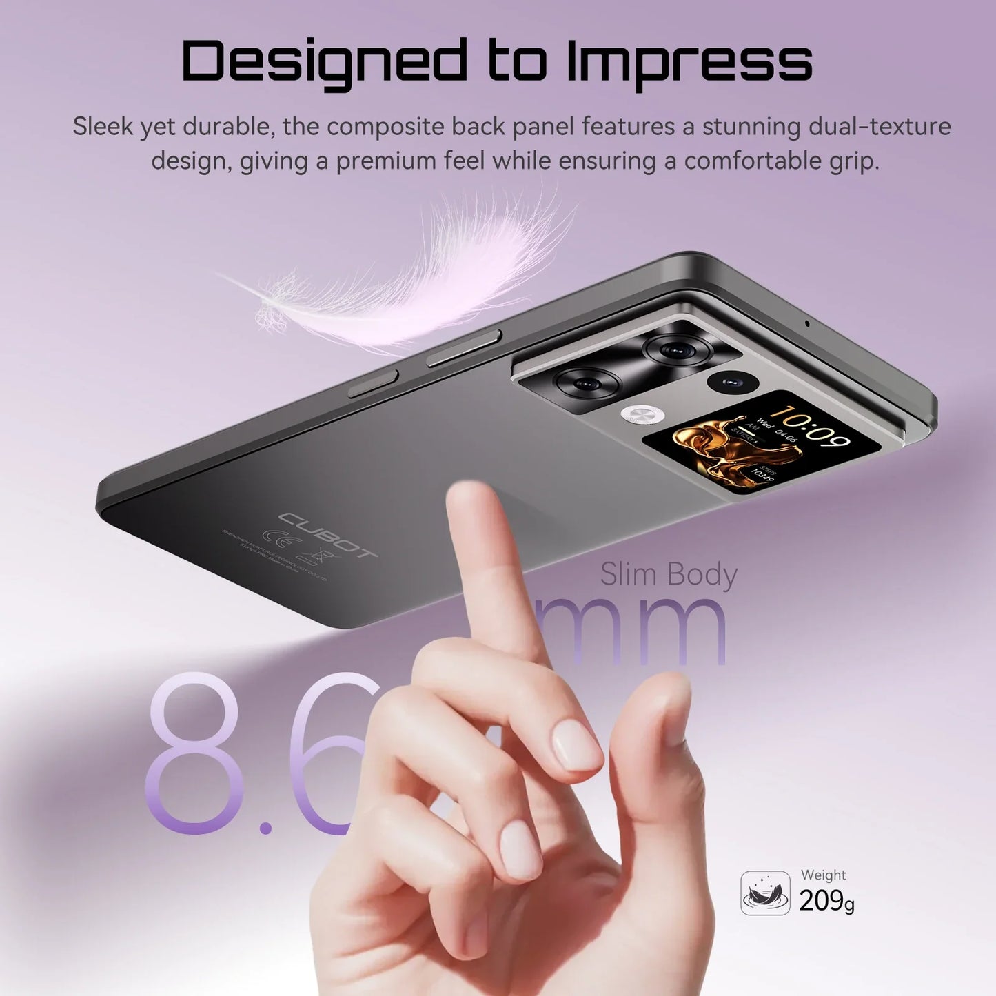 Android 15 Dual-Screen Smartphone, 6.88-inch 120Hz, 24GB RAM 256GB ROM, G100 Octa-Core 2.2GHz, 64MP, 5100mAh, NFC, 4G