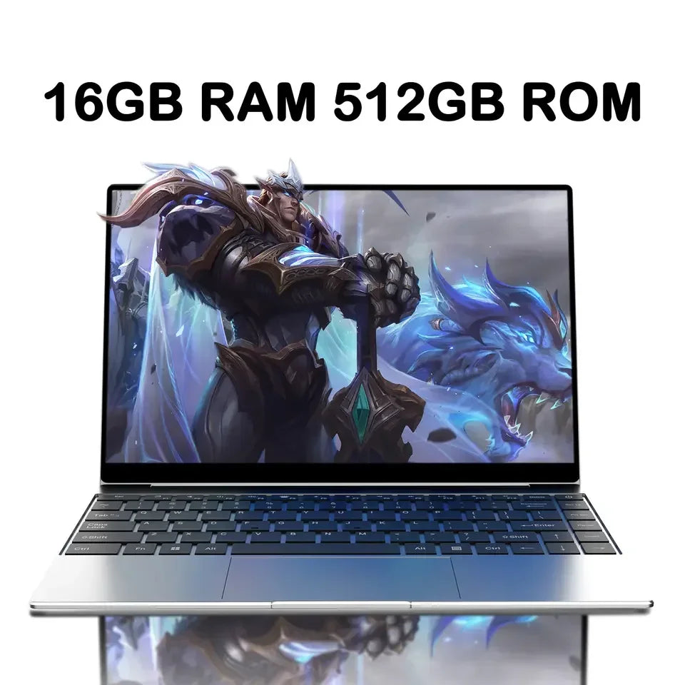 2026 14.1" Slim I9-9900 Laptop,32GB 2TB NVMe SSD,Win11 Pro,WIFI6 BT5.2 FHD Notebook for Gaming Design Office Study