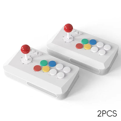 DATA FROG Y5A Wireless Arcade Fight Stick Game Controller with 2.4G Receiver & Wired Mode For Switch 2 / Windows PC