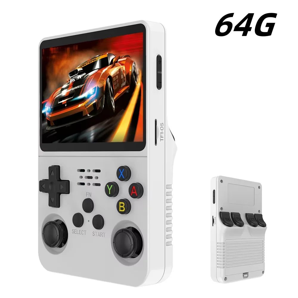 Retro Handheld Game Console 3.5-inch IPS | 15,000+ Games | Linux Portable Pocket Player | Dual RAM | 64GB/128GB