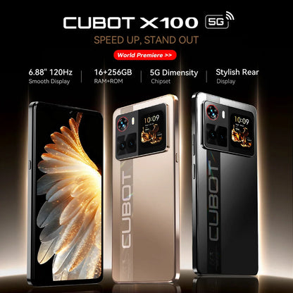 5G Smartphone Android 15 – Dimensity 7025 Octa-Core, 6.88-inch 120Hz IPS, 16GB (8+8) RAM & 256GB, 64MP Triple Camera, 5100mAh 33W Fast Charge
