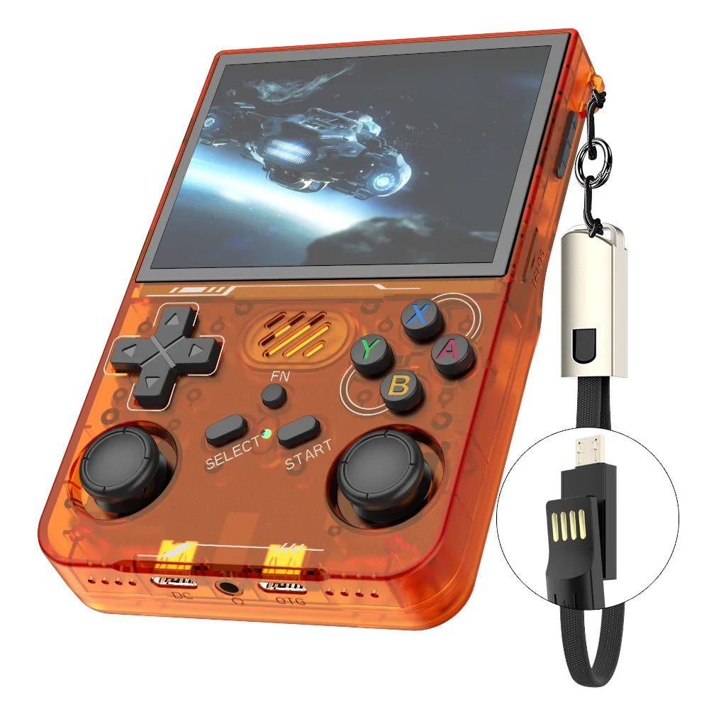Retro Handheld Game Console 3.5-Inch (8.9 cm) IPS Portable Pocket Video Player Wi-Fi 15,000+ Games ArkOS Kid Gift